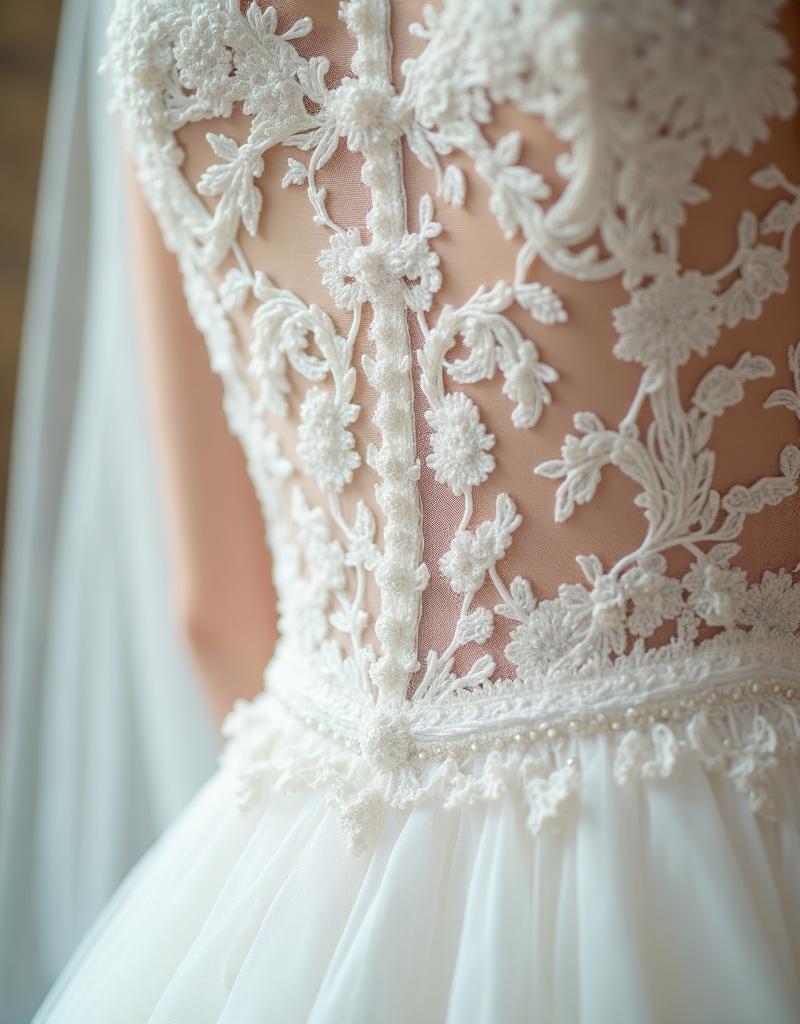 Wedding dress detail 1